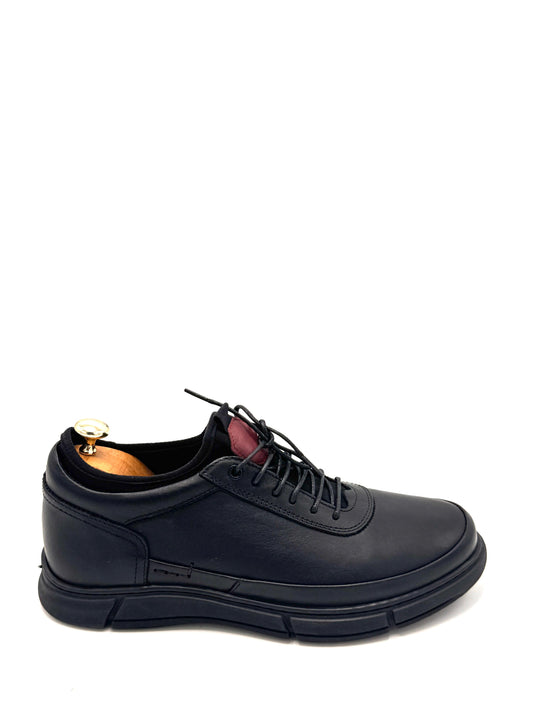 Chaussure à lacets à semelle épaisse