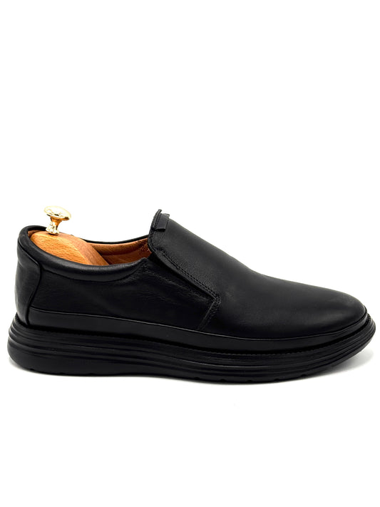 Chaussure confort à semelle compensée