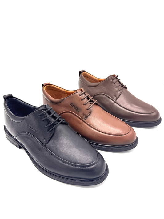 Chaussure de ville à lacets – Design arrondi