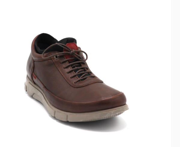 chunky Leather Derby Sneakers